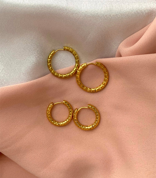 Sassy Hoops Gold