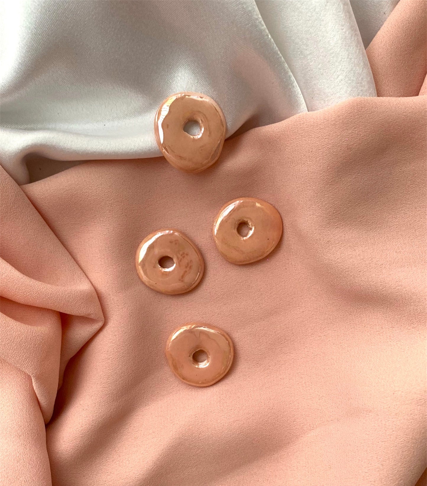 Donut Hoops Blush Pink