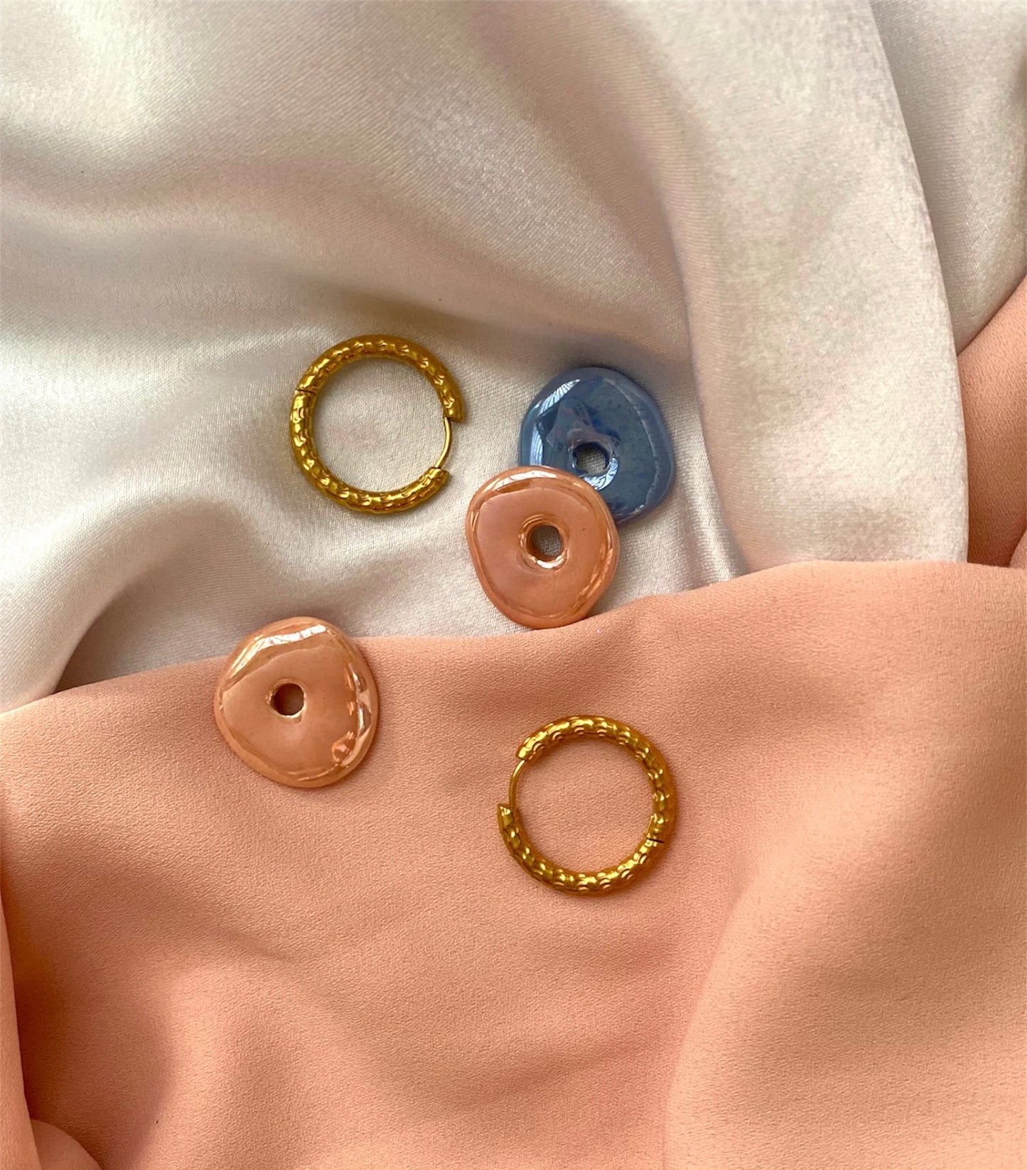 Donut Hoops Blush Pink