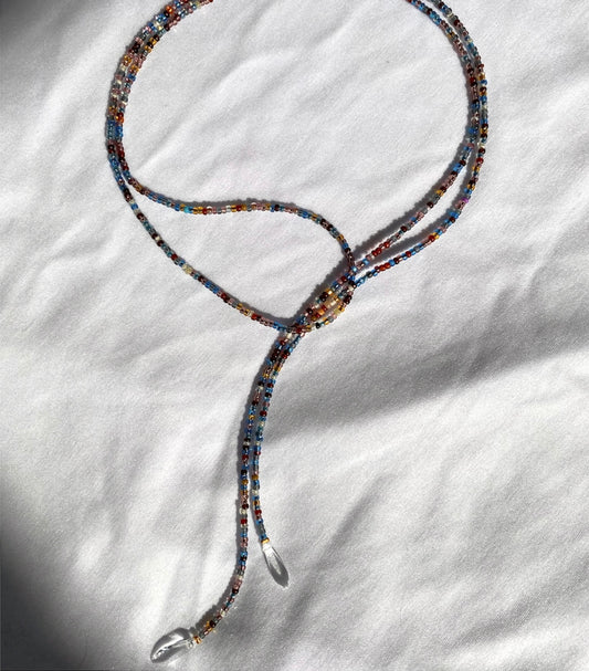 Lariat Necklace Multi