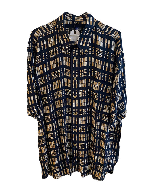 Vintage Shirt Black Print