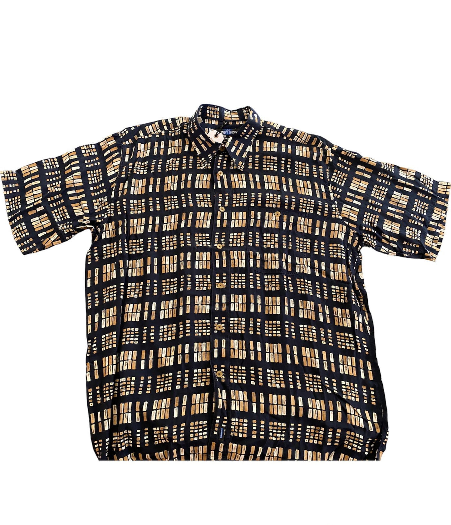 Vintage Shirt Black Print