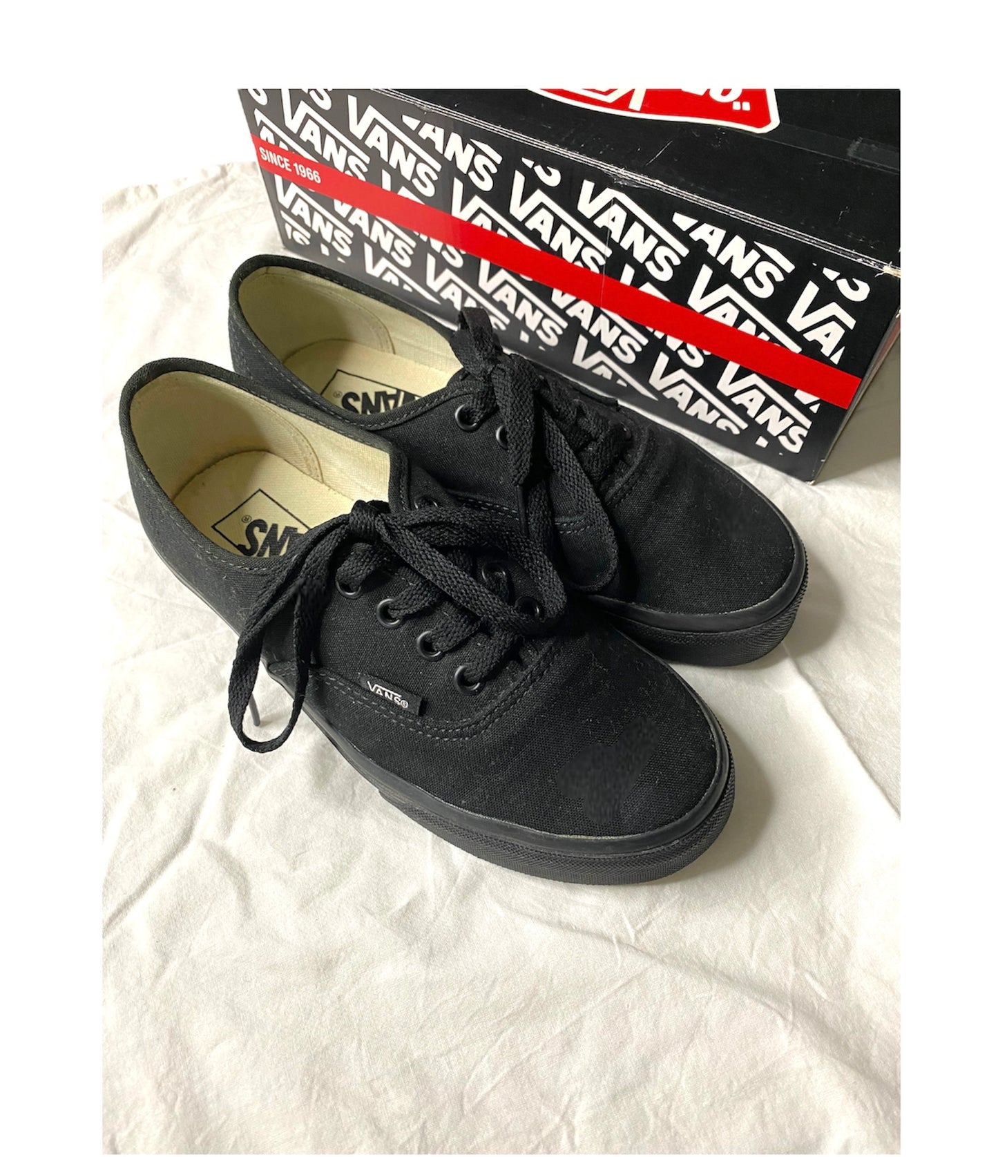 Vans Authentic Đen/Đen